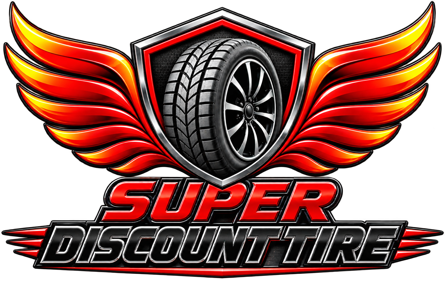 Super Discount Tire logo